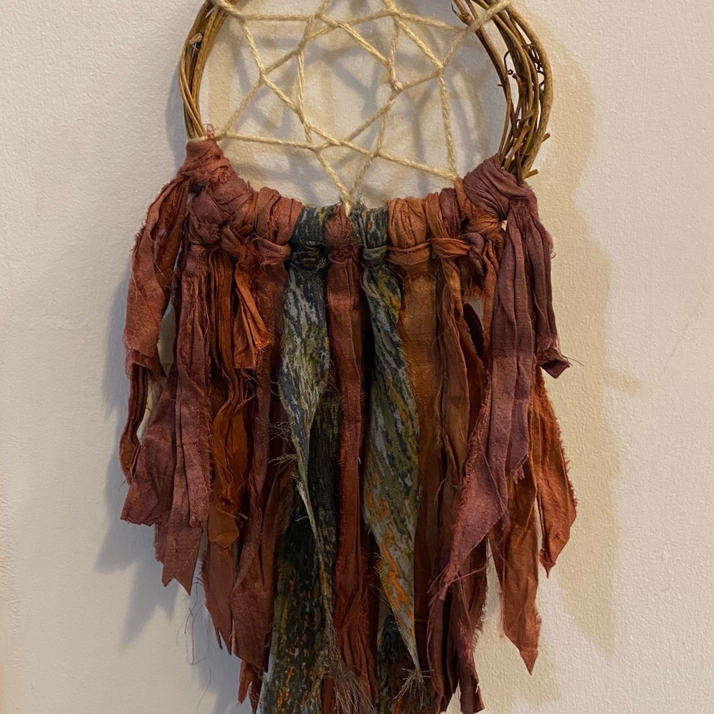 Bohemian Dreamcatcher with Earthy Tones